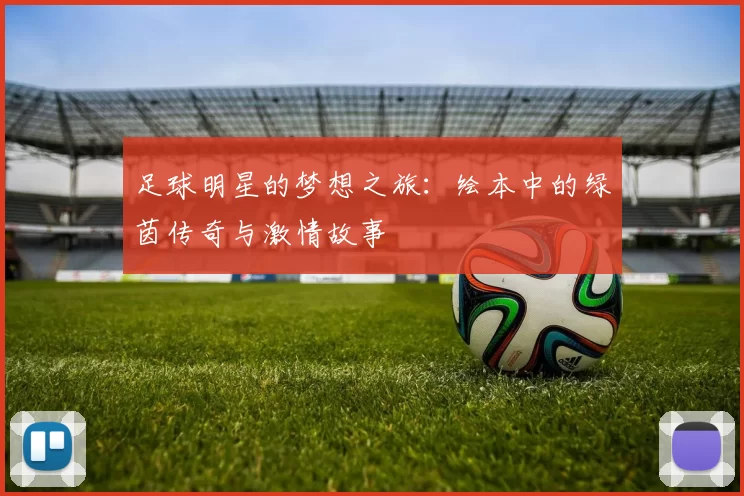 足球明星的梦想之旅：绘本中的绿茵传奇与激情故事